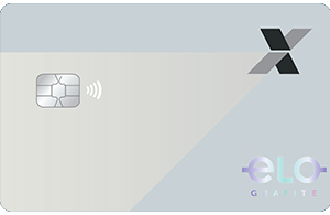 Imagem do cartão de crédito Elo Grafite