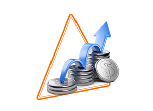 Imagem de moedas prateadas