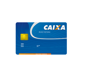 Imagem do cartão nacional da Caixa