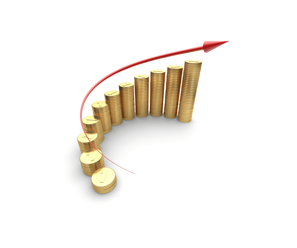 Imagem de uma pilha de moedas