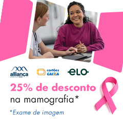 Imagem de mulher sorrindo em consulta médica