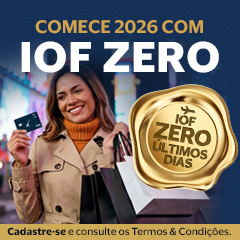 Banner Viajou, comprou, zerou