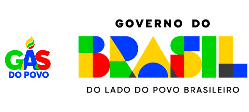 Logo Gás do Povo e Governo Federal