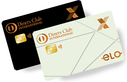 imagem do cartão de crédito na cor preta e detalhes em dourado