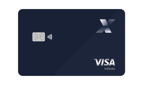 Imagem do cartão CAIXA VISA Infinite