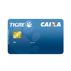 Imagem do cartão Tigre da Caixa