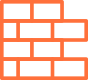 Imagem de um bloco de tijolos