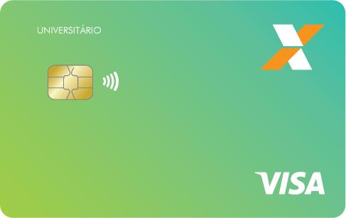 Imagem do cartão Visa Universitário