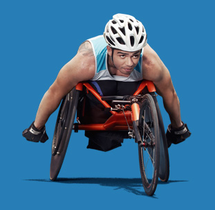 Imagem de atleta paraolimpico