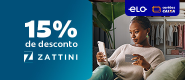 15% de desconto.