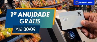 Sua 1ª anuidade por nossa conta!