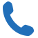 Desenho de um telefone azul