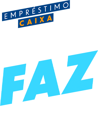 Empréstimo CAIXA. Quem contrata, faz. Crédito sujeito a aprovação.