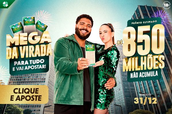 Imagem com os volantes dos jogos de Loterias